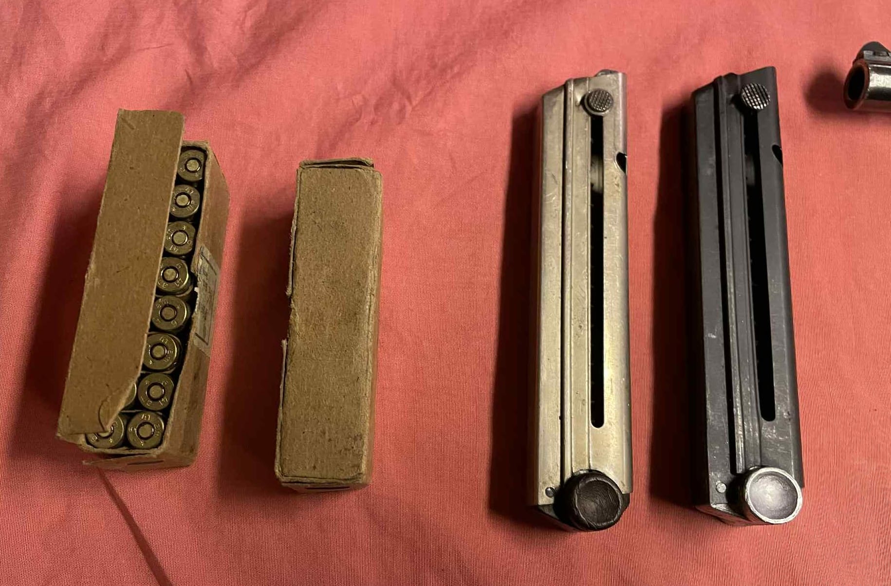 Luger-P08-2-magasiner original